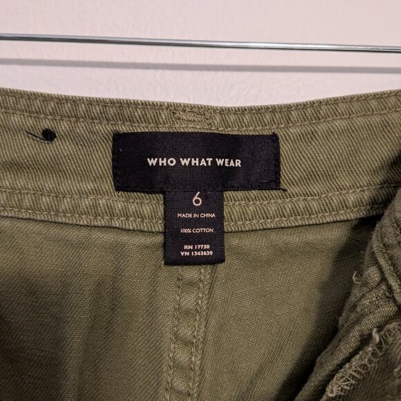Who What Wear Utility Pants Sz 6 EUC - Picture 6 of 6